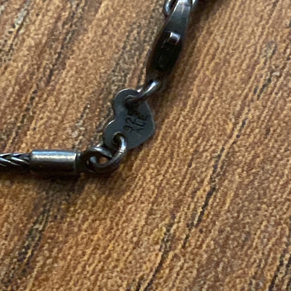 Pandora gold heart with onyx color necklace - Picture 4 of 4